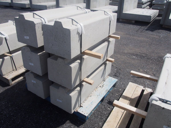 Mini Precast Platform Curb - Base Block